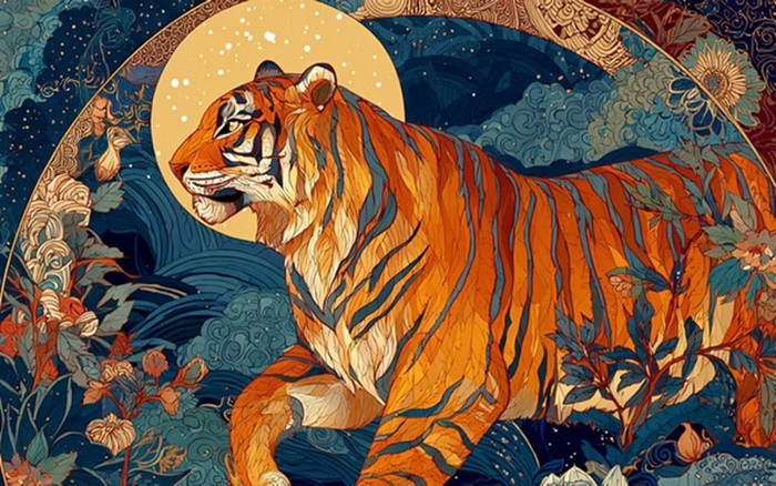 Đúng thời điểm rằm tháng 10, tuổi Dần được dự báo có vận trình rực rỡ. (Ảnh minh họa)