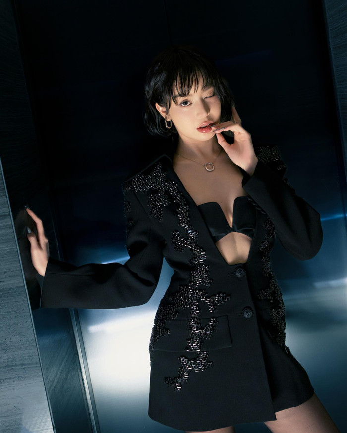 Thanh Thủy gây bất ngờ với phong cách lạ lẫm. Ảnh: FBNV