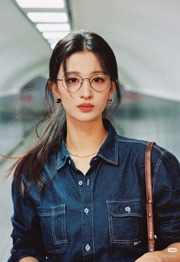 Vương Sở Nhiên sở hữu nhan sắc trong trẻo, được ví như Lưu Diệc Phi khi còn ở độ tuổi đôi mươi. Ảnh: Xiaohongsu