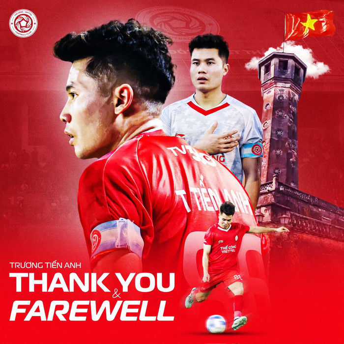 Hậu vệ Trương Tiến Anh, cầu thủ từng là học trò cưng của HLV Philippe Troussier đã nối bước Hoàng Đức khi chính thức gia nhập Ninh Bình FC. Ảnh: Thể Công Viettel