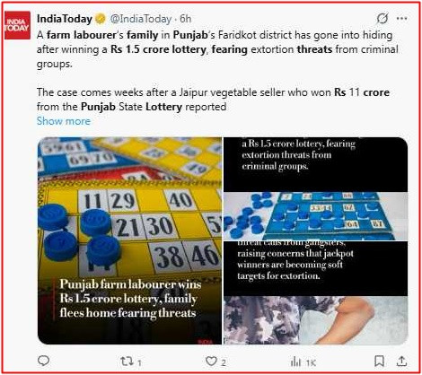 Trúng vé số độc đắc hơn 40 tỷ đồng, cặp vợ chồng dọn đồ đạc và rời khỏi nhà trong đêm Ảnh 2