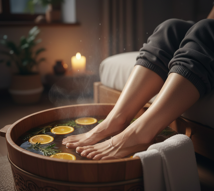 Nước quá nóng có thể khiến mạch máu giãn mạnh, làm huyết áp tụt nhanh, đặc biệt vào buổi tối khi cơ thể ở trạng thái thư giãn. (Ảnh minh họa từ Internet)