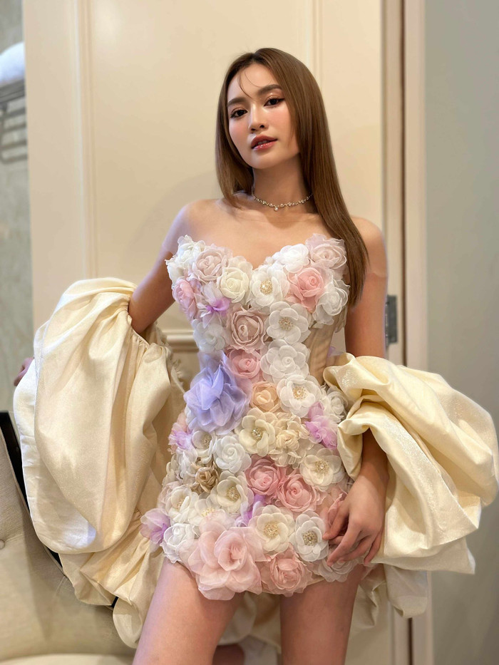 Ninh Dương Lan Ngọc luôn biến hoá đa dạng trong phong cách thời trang và hình ảnh của mình mỗi khi xuất hiện (Ảnh: FBNV).