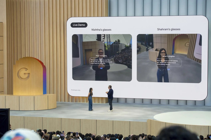 Hội nghị nhà phát triển Google I/O tại Mountain View. Ảnh: AP