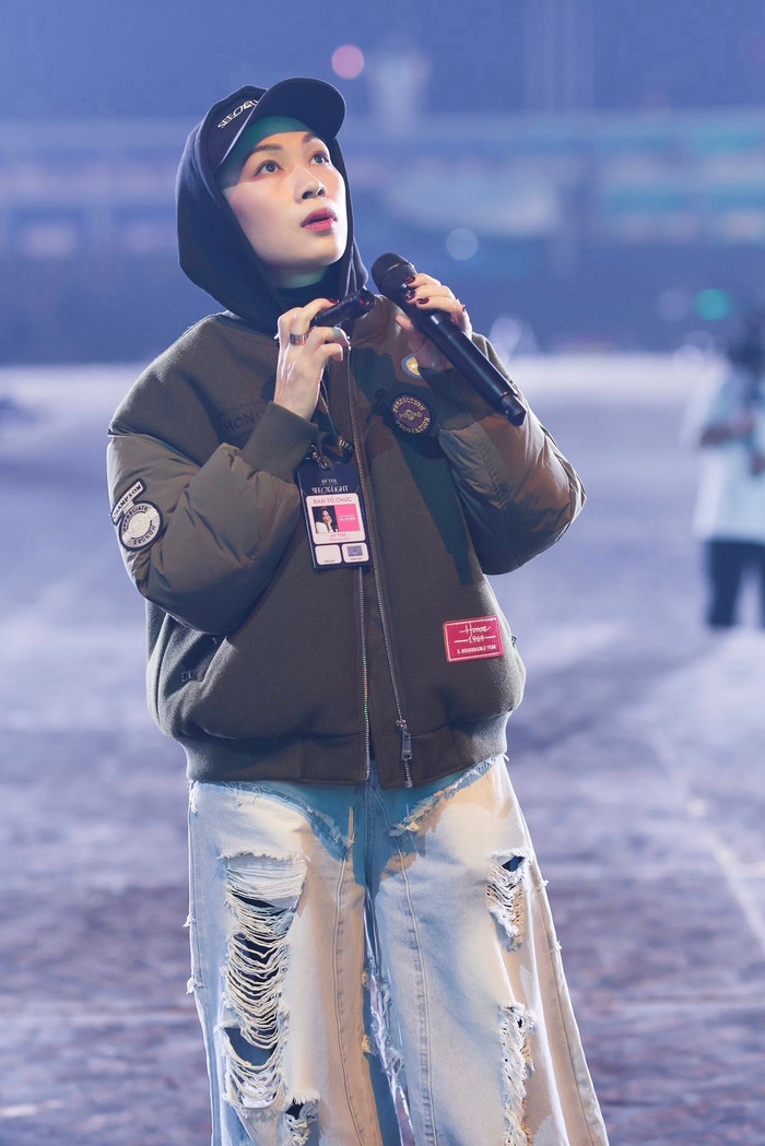 Mỹ Tâm thể hiện sự nhiệt huyết cho live concert See The Light sắp diễn ra. Ảnh: FBNV