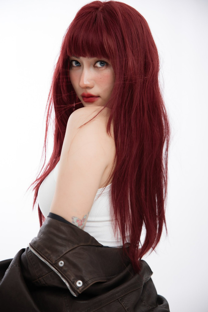 Nhan sắc nữ diễn viên đóng vai chính trong phim Trấn Thành. Ảnh: FBNV