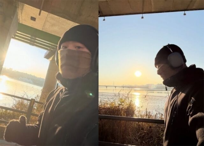 Hình ảnh mới của nam diễn viên Cha Hyun Seung sau nhiều tháng chống chọi với bệnh ung thư.