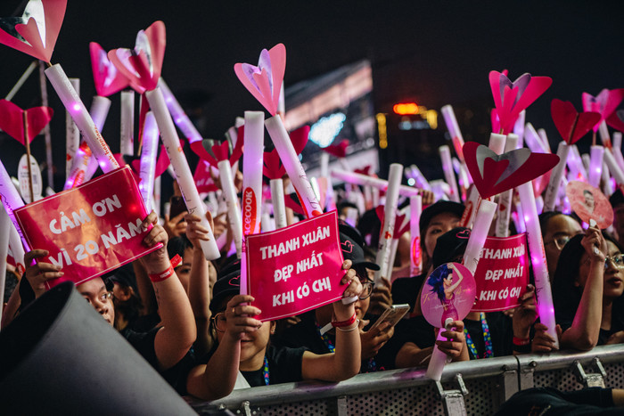 Mỹ Tâm và ba lần thắp sáng Sân vận động Quốc gia Mỹ Đình Ảnh 3