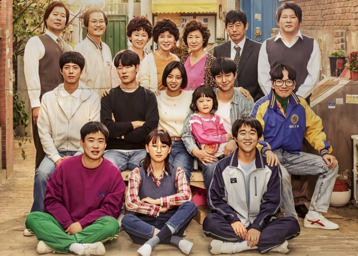 Dàn diễn viên trẻ của Reply 1988 trong bối cảnh khu phố Ssangmun-dong đầy hoài niệm