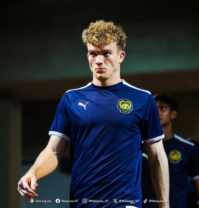 Malaysia sẽ có sự trở lại của chân sút nhập tịch Fergus Tierney. Ảnh: Malaysia NT
