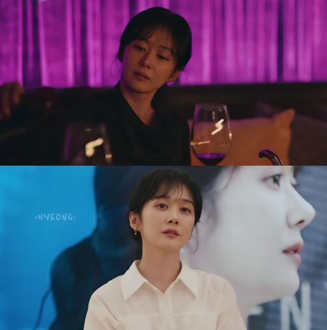 Jang Nara trong vai Kang Ju Ri - nữ CEO ngành giải trí K-pop với vẻ ngoài sang trọng nhưng ánh mắt lạnh lùng đầy toan tính