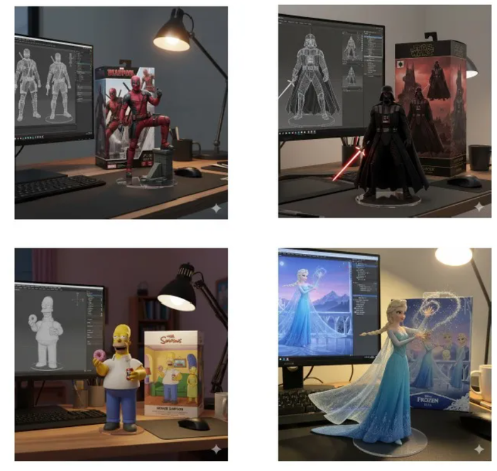 Những hình ảnh từ đơn kiện của Disney