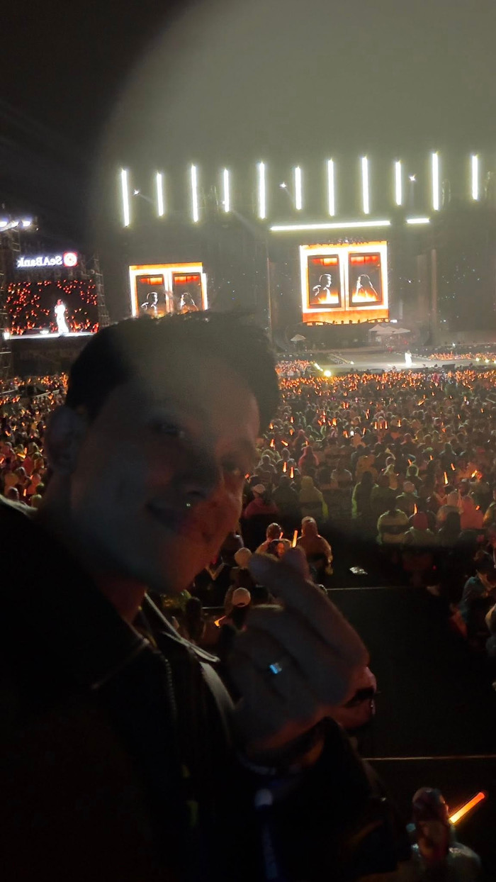 Mai Tài Phến có mặt tại live concert See The Light của Mỹ Tâm (Ảnh: FBNV).