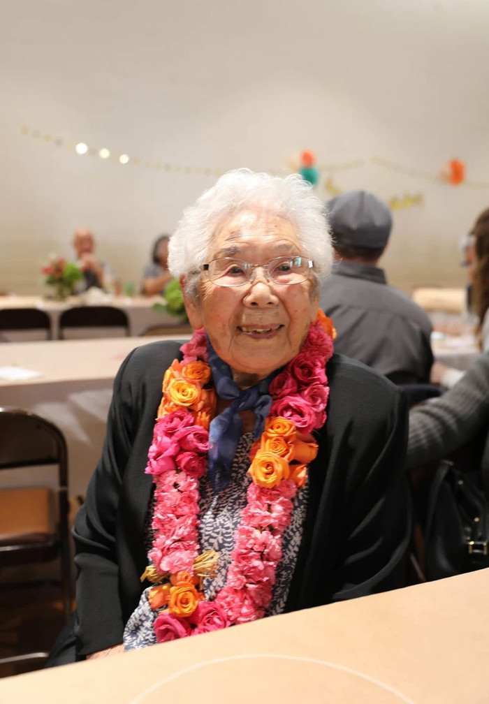 Cụ bà sống thọ hơn 110 tuổi. (Ảnh Next Shark)