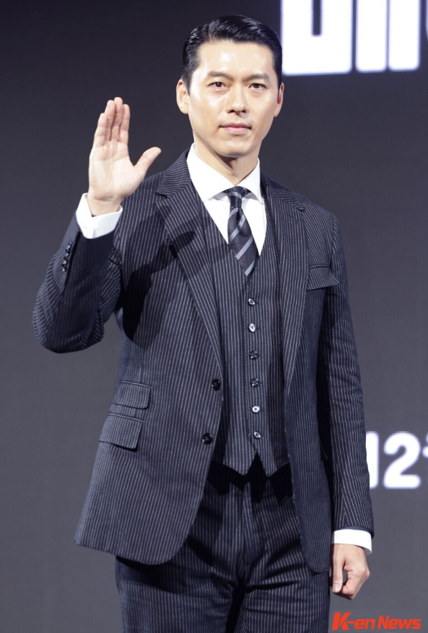 Hyun Bin tại buổi ra mắt loạt phim gốc Disney+ Made in Korea