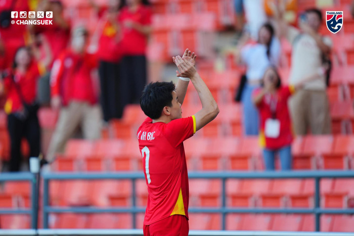 Đình Bắc là ngôi sao của U22 Việt Nam. Ảnh: FAT