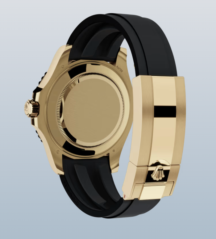 Hệ thống khoá trên chiếc đồng hồ của Quang Hải là điều gây chú ý. (Ảnh: Rolex)