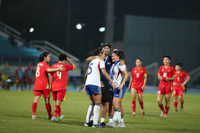 Truyền thông Thái Lan đã có phản ứng đáng chú ý sau trận chung kết bóng đá nữ SEA Games 33 giữa tuyển nữ Việt Nam và Philippines. Ảnh: Quý Lượng