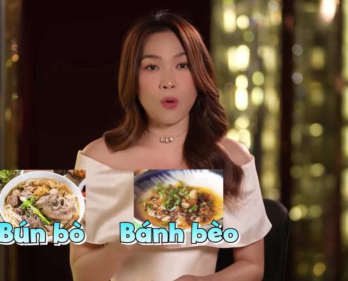 Những món ngon mà ca sĩ Mỹ Tâm tâm đắc giới thiệu. &nbsp;Nguồn: 2 Ngày 1 Đêm