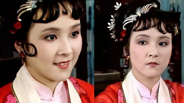 Nhan sắc của Tiết Bảo Cầm trong Hồng Lâu Mộng.