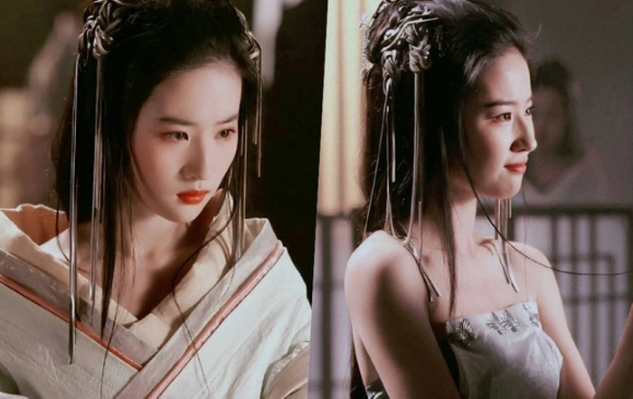 Dù không phải vai trung tâm, nhân vật Ngu Cơ vẫn giúp Lưu Diệc Phi thể hiện khí chất cổ điển, phù hợp với dòng phim lịch sử.