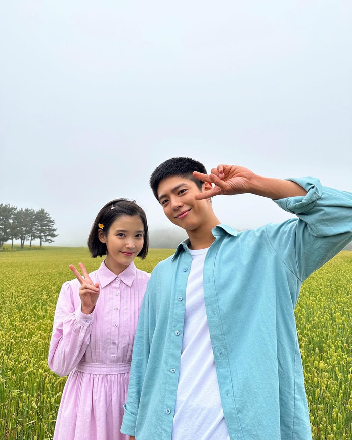 IU và Park Bo Gum gây ấn tượng khi cùng đóng phim Khi Cuộc Đời Cho Bạn Quả Quýt . Ảnh: IGNV