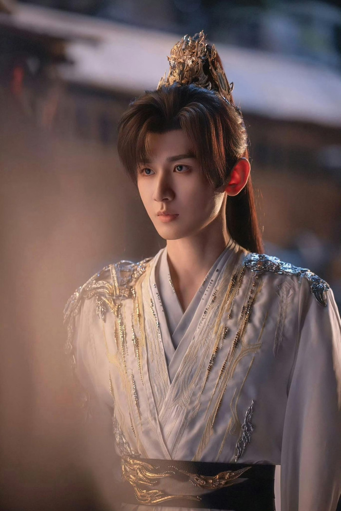 Hào quang mỹ nam cổ trang cũng không cứu được Thành Nghị (Ảnh: Weibo).