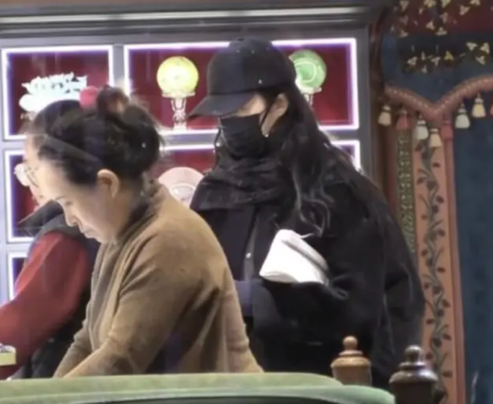 Lưu Diệc Phi thoải mái kẹp túi hiệu vào người khi đi chơi. Ảnh: QQ