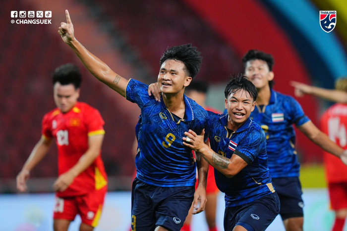 Thái Lan mở tỷ số. Ảnh: FAT