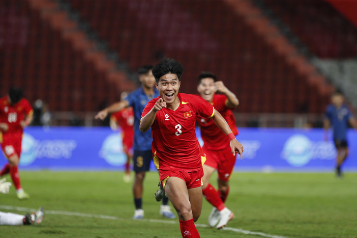 U22 Việt Nam đã vô địch SEA Games 33 bằng bản lĩnh và đẳng cấp khác biệt trước Thái Lan. Ảnh: Lê Phong