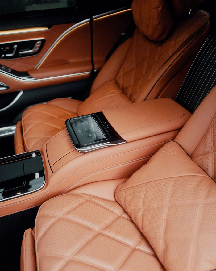 Không gian nội thất bên trong chiếc xe hơn 15 tỷ của Cường Đô La. (Ảnh: Mercedes-Benz)