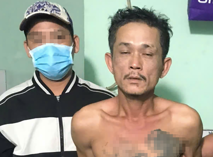 Đối tượng Nguyễn Văn Thù bị bắt giữ. Ảnh: VietNamNet