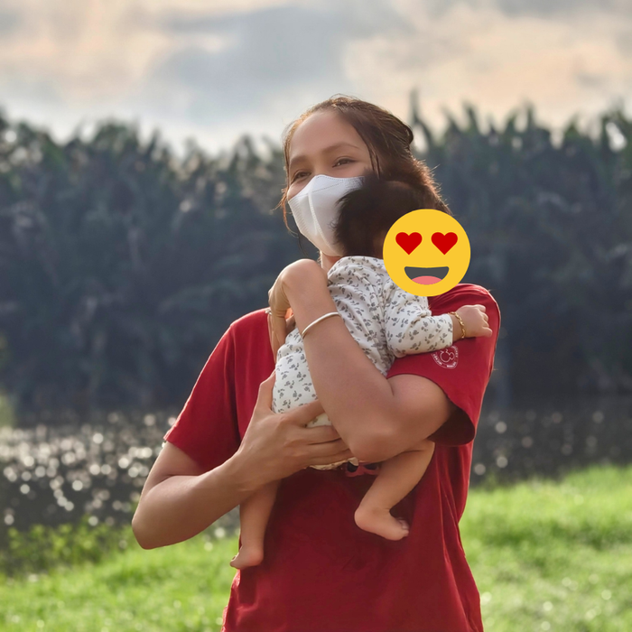 H'Hen Niê đã dành thời gian đưa con về quê ngoại, tận hưởng cuộc sống bình yên trước khi quay trở lại với công việc. Ảnh: FBNV