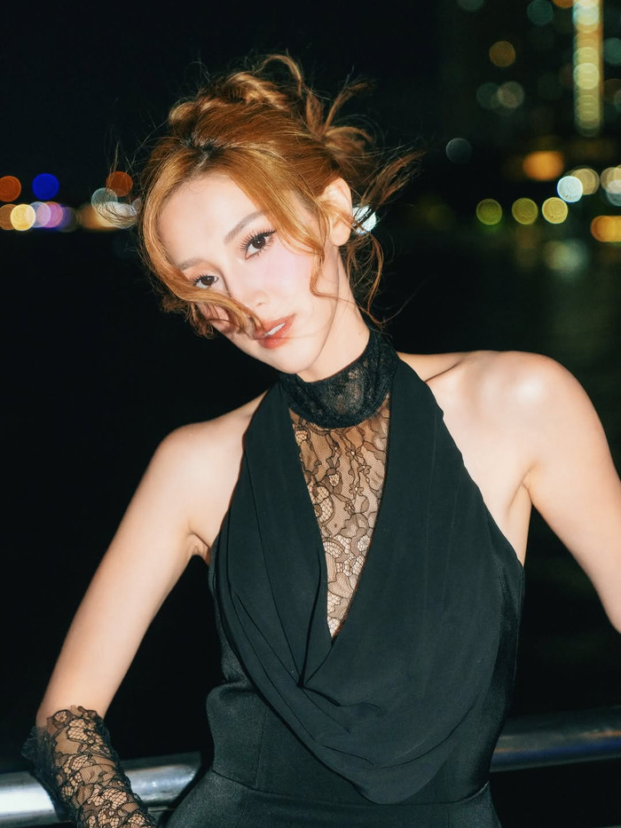 Hoa hậu Trần Khải Lâm được khen ngày càng xinh đẹp, quyến rũ sau khi lấy chồng và có ba con. Ảnh: IGNV