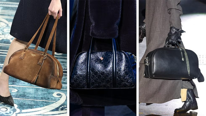 Túi bowling. Ảnh: Harpers Bazaar