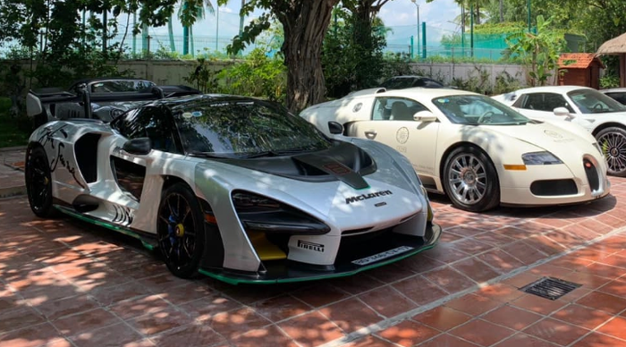 Chiếc McLaren Senna của doanh nhân Đặng Lê Nguyên Vũ.&nbsp;