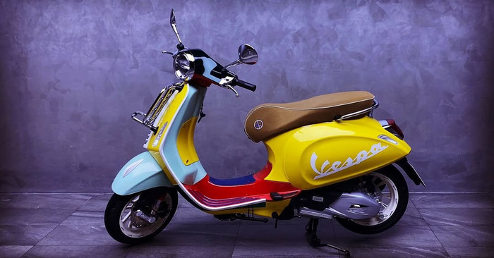 Chiếc xe máy 135 triệu được Cường Đô La đăng tải trên trang cá nhân. Ảnh: IGNV