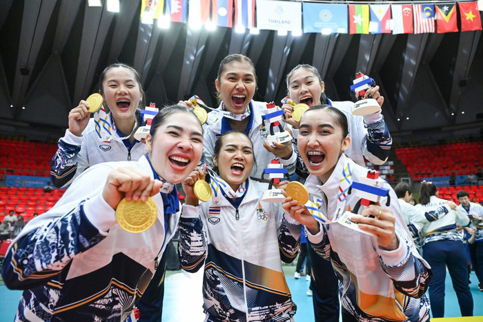 SEA Games 33 đã chính thức kết thúc với sự thống trị của đoàn thể thao Thái Lan. Ảnh: Siam Sport