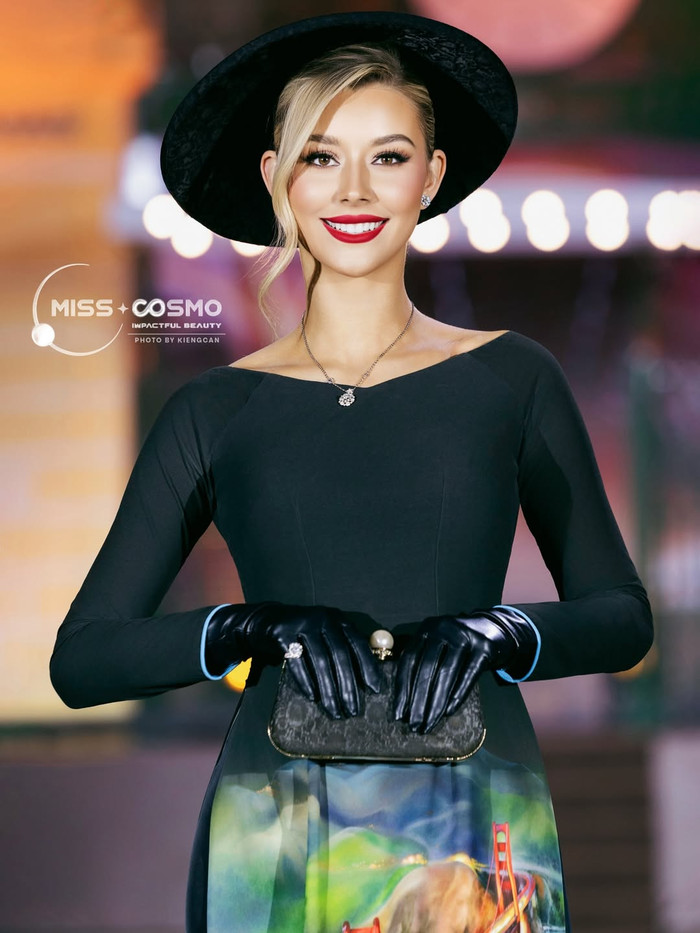 Một điều cực kỳ đặc biệt về hoa hậu 22 tuổi đăng quang Miss Cosmo 2025 Ảnh 4