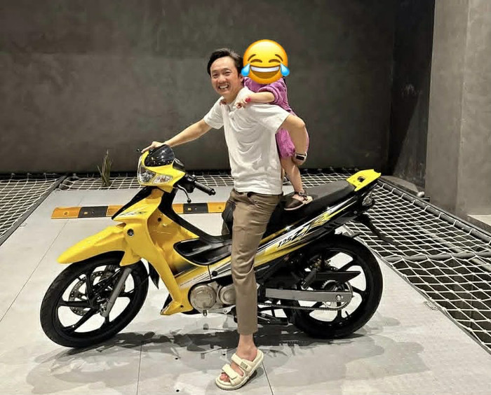 Chiếc xe tay côn 200 triệu của Cường Đô La. Ảnh: FBNV