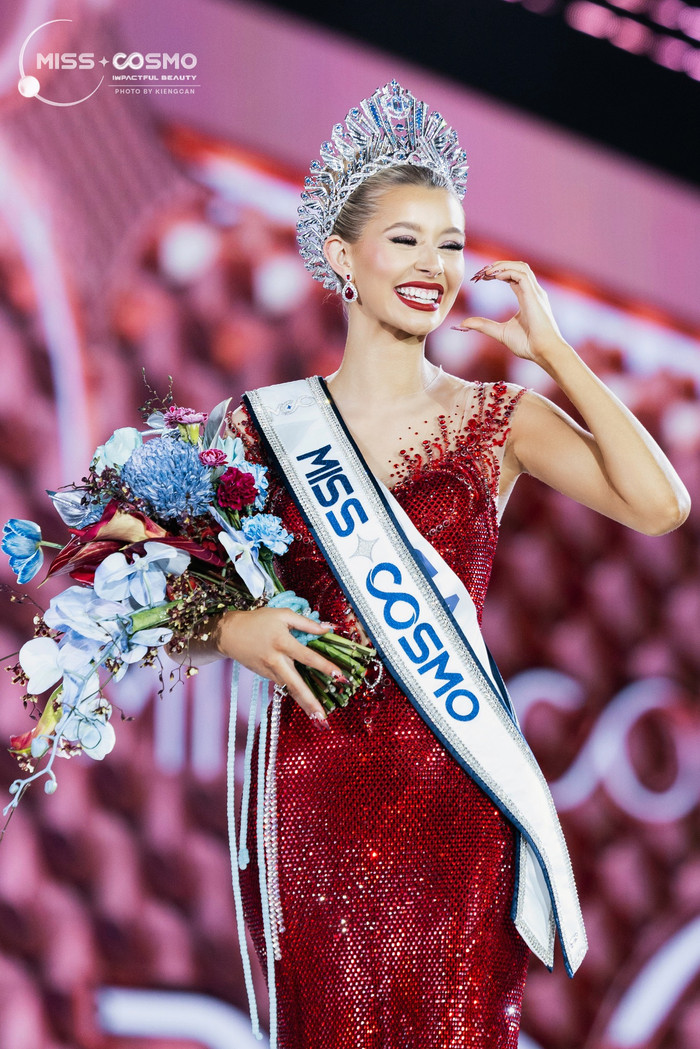 Nhan sắc của người đẹp đăng quang Miss Cosmo 2025. (Ảnh BTC)