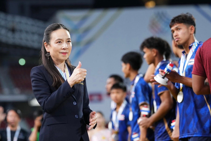 Môn bóng đá được Madam Pang nhận chỉ tiêu 4 HCV nhưng kết quả trắng tay ở SEA Games 33. Ảnh: FAT