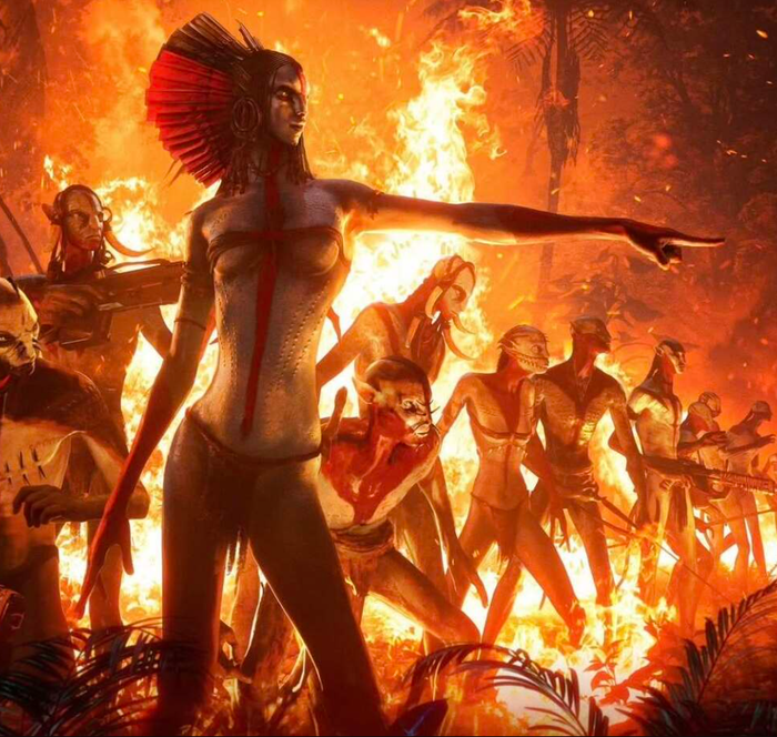 Tộc Tro (Ash Clan) do nữ thủ lĩnh Varang dẫn dắt - thế lực Na'vi đại diện cho mặt tối của Pandora, mở rộng xung đột trung tâm trong phần phim thứ ba