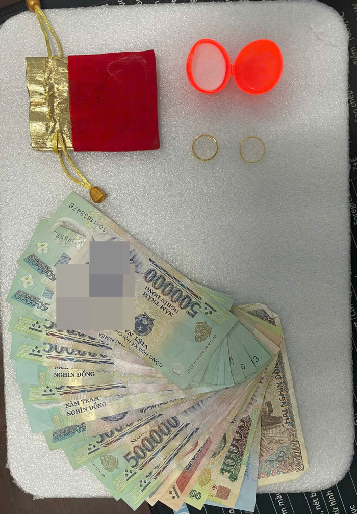 Tang vật của vụ án. Ảnh: Công an TP Đà Nẵng