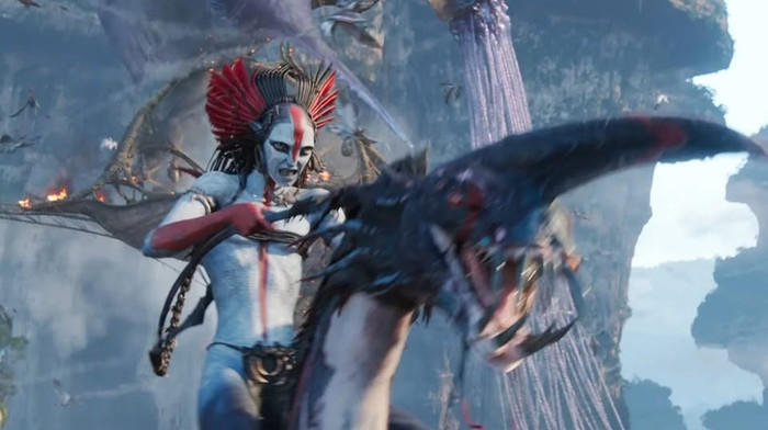 Nhờ có thiết lập thú vị, Varang trở thành nhân vật phản diện được yêu thích nhất Avatar 3 (Ảnh: NSX).