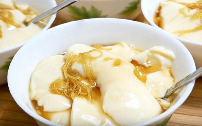 Tào phớ là một trong những món ngon khiến nhiều thực khách yêu thích. (Ảnh minh họa từ Internet)