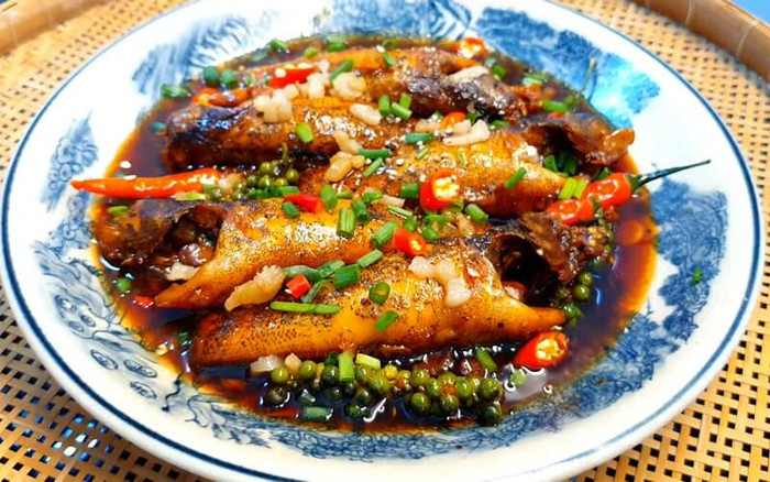 Những món ngon từ cá bống tượng.