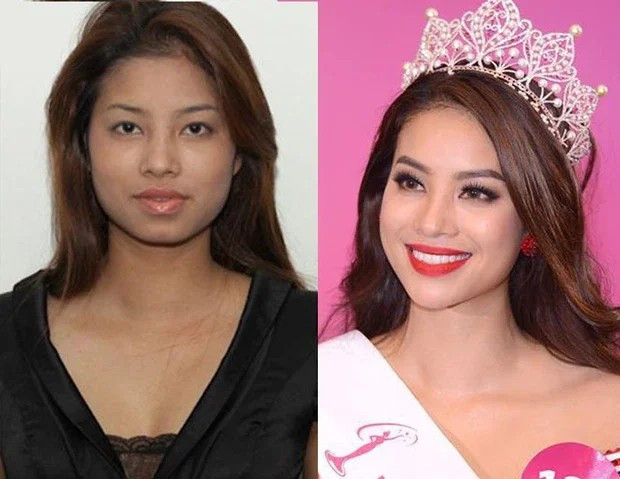 Hình ảnh của Phạm Hương được diễn đàn quốc tế so sánh.&nbsp;