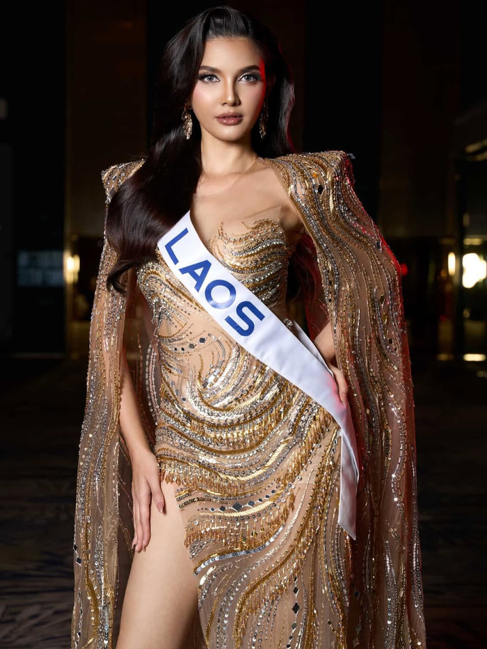 Christina Lasasimma thể hiện sự chỉn chu, chuyên nghiệp xuyên suốt thời gian tham gia Miss Cosmo. Ảnh: IGNV
