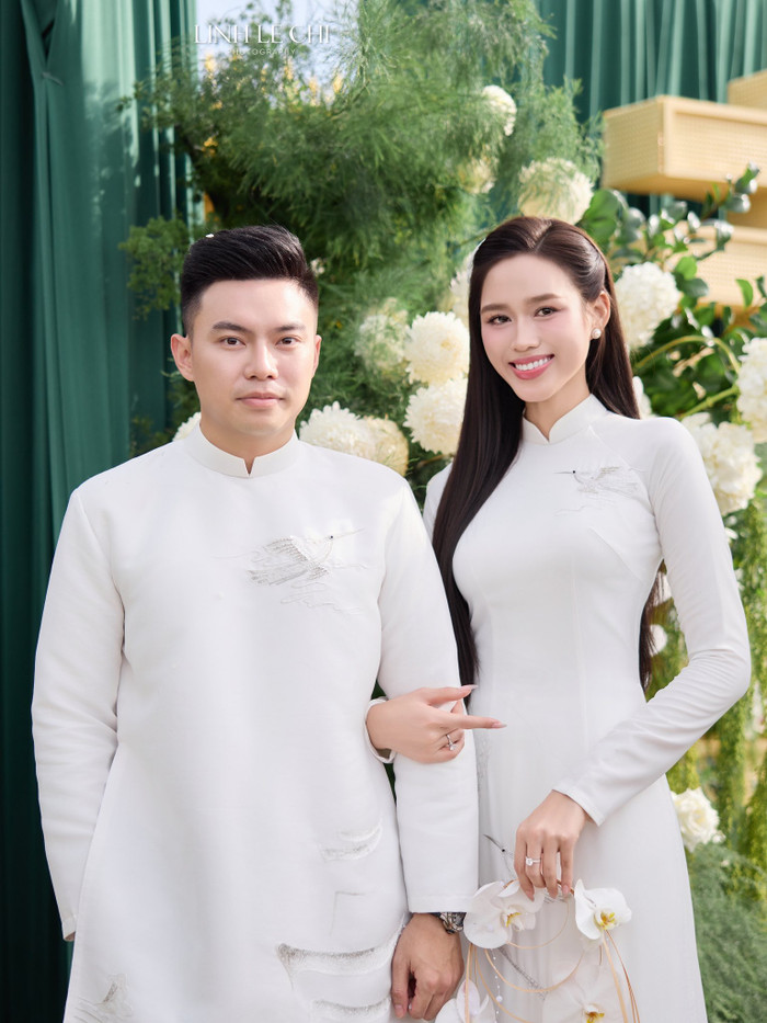 Cách thể hiện chừng mực của Đỗ Thị Hà được cho là phù hợp trong bối cảnh chồng cô là doanh nhân, không phải người của công chúng. (Ảnh: FBNV)